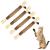 olyee Silvervine Chew Sticks Kitten Teething Toys Natural Cat Teeth Nip Cleaning Teeth Chew Catnip Chew Toys for Indoor Cat Teeth Cleaning Kitten Teething and Stress Release