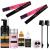 Lace Tint Melting Hair Mousse  Lace Tint Mousse for Women Hair Wigs Lace Wigs Toupees and Hairpieces Natural Finishing Lace Color  Wig Glue Lace Tint for Wigs Tool Set (Mocha- Medium Brown)
