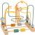 small foot motor skills loop "Safari" made of wood motor skills toy for children with 3 metal loops from 12 months 11956