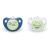 NUK Cute-as-a-Button Glow-in-The-Dark Orthodontic Pacifiers 6-18 Months 2 Pack Baby Boys Boy 6-18 Month (Pack of 2)