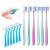 Fregum V-Shaped Orthodontic Toothbrush for Braces Soft Bristles 6 Count