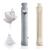 Long hot water bottle with cover 2 liter hot water bottle with a soft cover 73cm thermal pillow bottles for babies with a water funnel and a soft plush cover for neck and shoulder