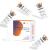 VOFEL Hyaluronic Acid Serum for Microneedling Dermapen Serum Ampoules for Face BB Glow Starter Kit 0.35 oz 4 Vials 4pc serum kit