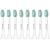 Brushmo Replacement Toothbrush Heads Compatible with Sonicare Electric Toothbrush 8 Pack
