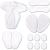 High Heel Pads Heel Grips for Ladies Shoes Too Big Heel Grips Liners Inserts Foot Care Kit to Prevent Blisters Anti-Slipping Shoe Cushion Transparent