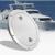 Hoffen 6" Hatch Deck Plate White Round Non Slip Inspection Hatch w/Detachable Cover