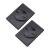VGOL 2 Pieces Phone Bicycle Mount Adapter Self-Adhesive Sticker Bike Computer Sticker Compatible with Garmin Edge Holder