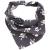 Pet Pooch Boutique Skulls Bandana for Dog Medium/Large Black