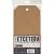 Stampers Anonymous THETC003 Tim Holtz Etcetera Small Tag 5.5"X10"