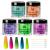 LET'S RESIN Thermochromic Pigment Powder Temperature Activated That Changes at 88 F-5 Colors Changing Powder for Nail Polish  Paint  Slime  Epoxy  Resin  Ink  Fabric Art  Casting-3 Gram Each