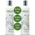 LuxeOrganix Moroccan Argan Oil Shampoo and Conditioner Set For Dry Damaged Hair- Sulfate & Paraben Free (8oz) 8 Fl Oz (Pack of 2)