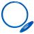 Eleactive Foldable bocce ring made in France approved for competition by the FIPJP blue