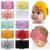 10pcs Baby Girls Nylon Headbands Flower Hair Bands Elastic Turban Hair Accessories for Infants Toddlers Newborn