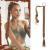 Sofeiyan Long Braid Ponytail Extension with Hair Tie Straight Sleek Wrap Around Hair Extensions Braid Pony Tail Fluffy Natural Soft Synthetic Hairpieces for Women Daily Wear 26 inch-Blonde Highlights 26 Inch (Pack of 1) Dark Ash Blonde with Highlights