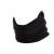 Hilltop Polar Neckuch multifunctional cloth headscarf hose scarf scarf with fleece cool design in trend colors for women and men black