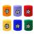 Catelves 6 piece of welding band children wrist welding band football colorful welding tape wrist welding tape wrist children football basketball welding straps welding band children poor football