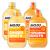 MOJU Vitality Pack Dosing Bottles (4x420ml) | 2X Ginger Dosers & 2X Turmeric 7+ Shots per Bottle Morning Wake Up/Afternoon Lift | Whole Ingredients Nothing Artificial Vegan Ginger Shots Vitality 1 count (Pack of 4)