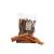 Pet food Schwenner - beef head skin dried for dogs - Dog snacks - dog dental care - 500g 20cm beef head skin 20 cm 500 g (1 Pack)