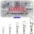 Paradox Fishing Angel Vortians Set I contains sizes #14 100/150 pieces I vertebrae fishing fishing fishing accessories set spine spine fishing vertebrae with carabiner carabiner vortex fishing.