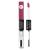 Liquid Lipstick with Clear Lip Gloss by Revlon ColorStay Face Makeup Overtime Lipcolor Dual Ended with Vitamin E in Pink Infinite Raspberry (005) 0.07 Oz 005 Infinite Raspberry 0.07 Fl Oz (Pack of 1)