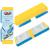 LOLA Products SqueezeMatic Easy Clean Butterfly Sponge Mop Head Refill | 9" Wide Mop Head | Replacement Mop Head for Floor Cleaning | Fits Most Butterfly Squeeze Sponge Mops