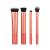 Real Techniques Face Base Makeup Brush Kit, For Concealer, Foundation, & Contour, Works With Liquid, Cream & Powder Products, Staples For Blending & Buffing, 4 Piece Set Face Base Kit, 4 Piece Set