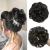 JJStar hair part with rubber band large dutt hair part black lured hair tie with hair updos hair extension messy bun hair parts for women girls ponytail
