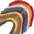 XFISHMAN Fly-Tying-Materials-Rubber-Legs-Silicone-Rubber-Skirt 12-24 Colors Fly Tying Supplies 12 Colors kit