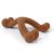 Nylabone Extreme Tough Dog Chew Toy Wishbone Bison Flavour Large for Dogs Up to 23 kg