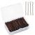 Hairpins 150 Pieces Wave Shape Hair Clips Metal Bobby Pins Hairpin Set for Children Girls Hair Accessories Hair Salon (Brown)