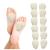 Hapad Metatarsal Pads Large 3/8 Metatarsal Pad for Metatarsalgia and Morton s Neuroma- Metatarsalgia Foot Pads - Pack of 6 Pairs
