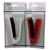 Folding Compact Travel Pocket HAIR BRUSH/COMB  1 Red 1 White by Le Salon