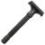 WEISHI Butterfly Open Double Edge Safety Razor Nostalgic Adjustable Matte Black