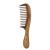 Louise Maelys Hair Comb Wooden Wide Tooth Comb for Curly Hair Detangling Sandalwood Comb