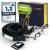 Zenoxo 221cm dog leash |Dirt and waterproof - for small & large dogs - 3 -way adjustable running line & converting - dog leash light