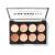Technic Colour Fix Cream Foundation Contour Makeup Palette - 8 Highly Pigmented Creamy Shades To Conceal Contour Shape & Define Your Features. The Matte Fomulation Blends Well with Colour Options for All Skin Tones For Long Lasting Professional Coverage. 