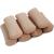 ERGOfoot 6 Pack Toe Caps Close Finger Toe Sleeve Tubes Toe Protectors Gel Rubbing Tube to Prevent Bunions, Hammertoes, Callus, Corn, Blisters(Diameter 2.0cm) Medium (Pack of 6)