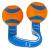 Chuckit! Ultra Tug Duo Dog Toy With Two Rubber Balls Tug Of War Interactive Fetch Toy for Dogs Medium Duo Medium