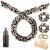 Heatless Curlers Headband Soft Velour Heatless Curls Overnight Heatless Hair Curling Set Hair Curlers No Heat for Short & Long Hair (Leopard 7Pcs)