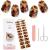Kalolary Gel Nail Polish Strips Nail Gel Art Sticker Waterproof Full Nail Wraps Decal Sets with Scissors Nail File and Stick for Women Girls Nail Art Decor (UV/LED Lamp Required)-13