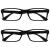 The reading Glasses Companydie Reading glasses Companies Black Readers Value 2 Pack Designer Style Men Women RR92-1 +1.50 +1.50 Dioptries (2-pack) Black