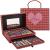 Makeup Kits for Teens - 2-Tier Love Make Up Gift Set and Eyeshadow Palette for Teen Girls and Juniors -Variety Shade Array - Full Starter Kit for Beginners or Pros by Toysical