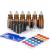 ComSaf 5ml essential oils roller glass bottles 6-Set anti-UV empty glass roll-on roll on essential oils roll on bottle empty pipette rollon bottles for oils massage Dterra essential oils brown 5ml x 6