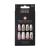Kiss Masterpiece One-of-A-Kind Luxe Manicure Kitty Gurl Long Coffin Art Nails including nail glue files and 30 nails with 12 accent nails