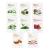 Natural Peau 8 Variety Packs Hydrating Collagen Essence Face Mask (28 g / 0.99 oz.)