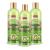 African Pride Olive Miracle Shampoo & Conditioner 2 in1 Formula (3 Pack) enriched with tea tree and olive oil to moisturize and protect hair and scalp, 12oz.
