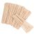 Tachibelle 100 Pieces Wooden Wax Sticks - Body Eyebrow, Lip, Nose Small Waxing Applicator Sticks for Hair Removal and Smooth Skin Professional Spa and Home Use (Pack of 100) 100 Count (Pack of 1)