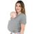 KeaBabies Baby Wrap Carrier - All in 1 Original Breathable Baby Sling, Lightweight,Hands Free Baby Carrier Sling, Baby Carrier Wrap, Baby Carriers for Newborn,Infant, Baby Wraps Carrier (Classic Gray)
