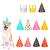 CREPUSCOLO 11pcs Dog Party Hat Set Happy Birthday Party Hat for Dog Puppy Cats Kittens Birthday