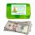 Money Soap With Real Cash In Every Bar, Jackpot Practical Joke Gag Gifts, Green With A Fruity Pear Scent, Fun Gifts For Him Or Her, Up To 100 In Each One
